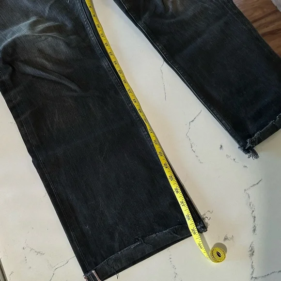 Left Field Black Selvedge Jeans - Picture 11 of 11